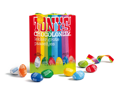 Tony's Chocolonely Chocolate Easter Egg Mixed Pouch