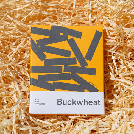 Ocelot Toasted Buckwheat 50% Milk Chococlate