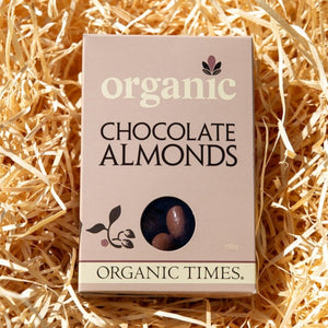 Organic Times Milk Chocolate Almonds