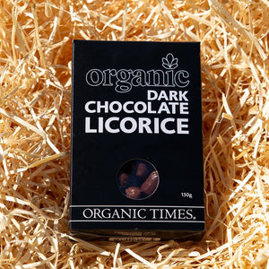 Organic Times Dark Chocolate Licorice