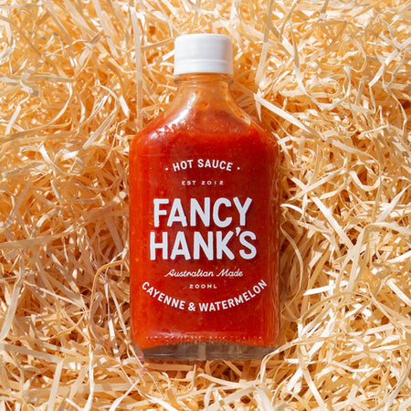 Fancy Hank's Cayenne Watermelon Hot Sauce 200mL