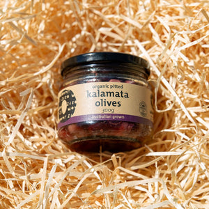 Mount Zero Organic Pitted Kalamata Olives