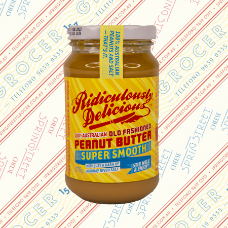 Ridiculously Delicious Peanut Butter Smooth