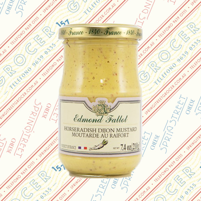 Edmond Fallot Horseradish Dijon Mustard