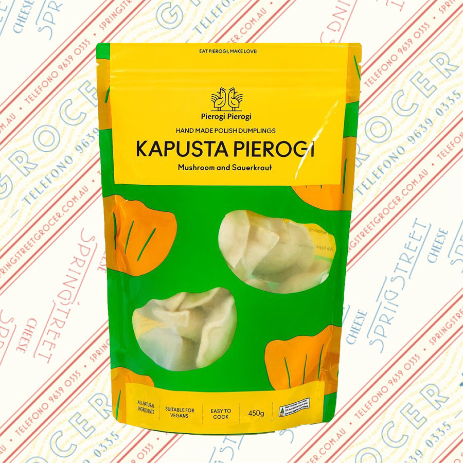 Pierogi Pierogi Kapusta (Mushroom and Sauerkraut)