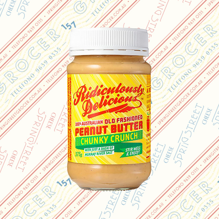 Ridiculously Delicious Peanut Butter Crunchy