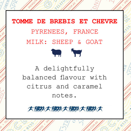 Tomme de Brebis et Chèvre