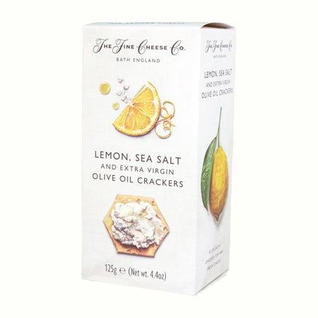 The Fine Cheese Co. Lemon, Sea Salt and Extra Virgin Olive Oil Crackers